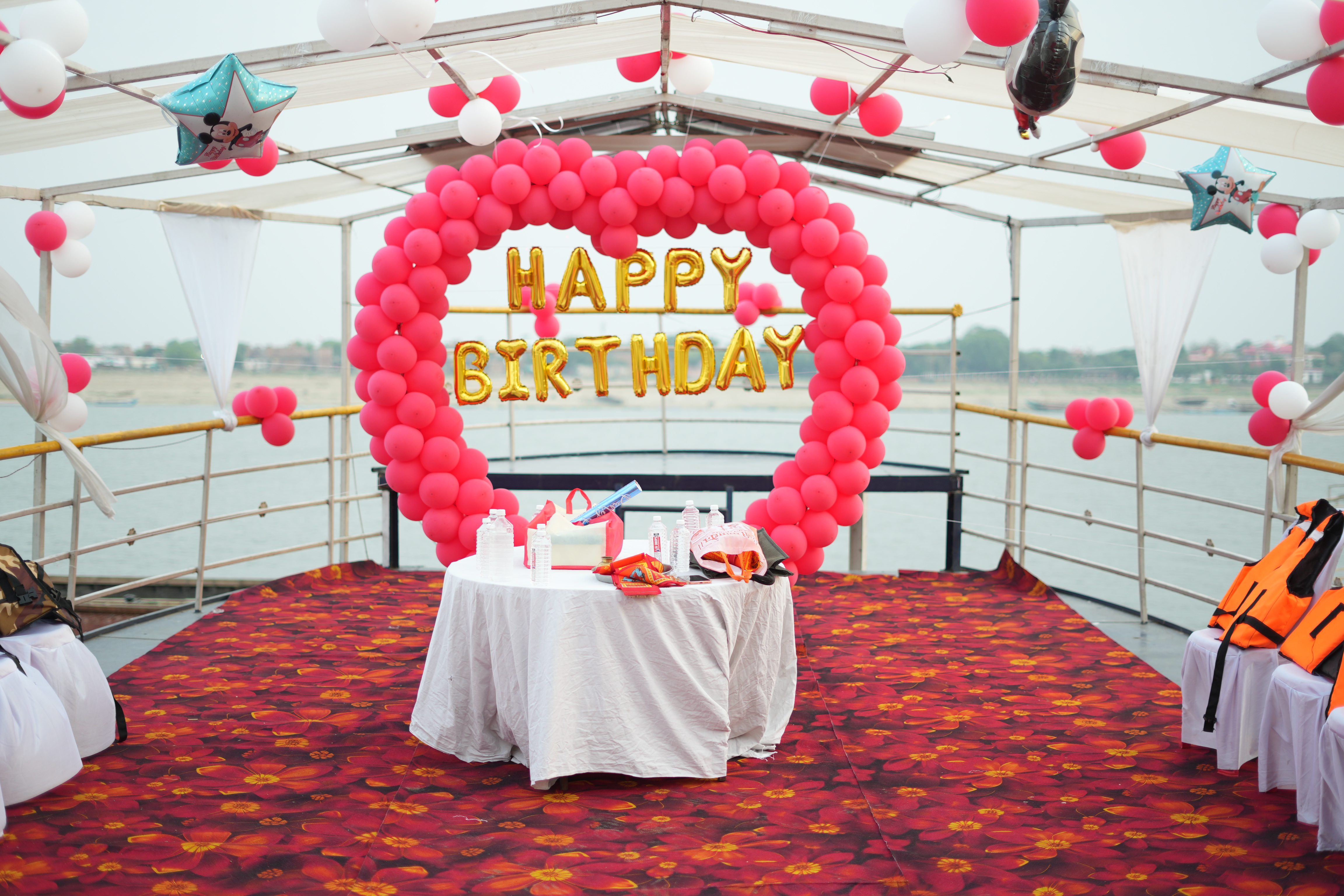 Mehndi Event Boat Varanasi